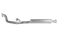 Downpipe e silenziatore anteriore. Porsche 924 turbo - 93111190100, 93111190500 - 1620500600, 92.446