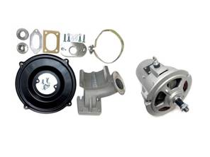 Umrüstsatz 6V Dynamo auf 12V mit 55 Ampere Lichtmaschine. Porsche 356A / 356C T5 - 61660310201 - PRS152