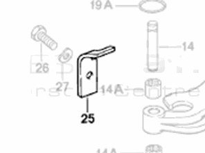 Kupplungsfederhalter. Porsche 930 Turbo - 93011671406 - 93011671406