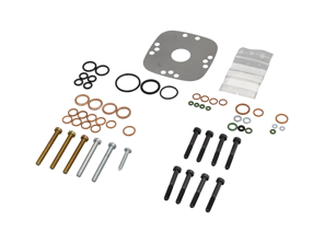 Fuel distributor head gasket set. Porsche 924 - 0 438 100 003, 063133481X, 063133481