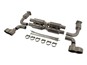 Uitlaatdemper / Demper Titanium DesignTek voor Porsche 997 Turbo - 3606009737, 99711102680