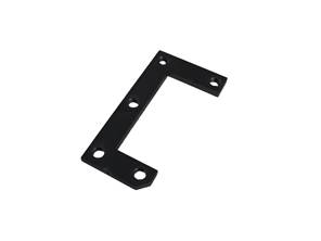 Deursluitplaat met schroefdraad. Porsche 356 Pre-A - 35652210, 356 52210 - PP128S, P128S