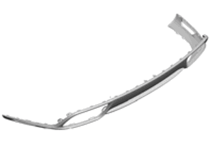 Spoiler inferior del paragolpes trasero. Porsche 991.2 Turbo 2017>> - 99150581103OK1, 99150581103OK1