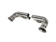 Exhaust Muffler / Silencer Bypass Pipes NON-VALVED. Porsche 997 GT3 - 99711104790, 99711104795, 99711104890, 99711104895