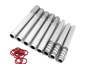 实心推杆保护管套件。保时捷 356 / 912 - 61610523101, NLA-105-231-01