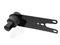 Veerplaat met bus achterzijde. Porsche 911 1969-76 - 90133300309, 90133300301