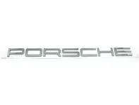 Targhetta cofano posteriore 'PORSCHE' CROMATA. Porche 991 - 99155923500