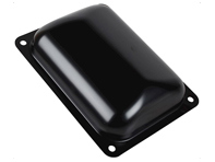 Battery box rear wall access panel cover. Porsche 356A / 356B T5 - 64450452110 - 1680501800