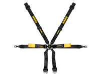 SCHROTH Enduro 2x2 FHR 6-Point adjustable race harness. Porsche 996 / 997 Coupe - 94710-0