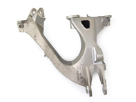 Sezione laterale della sospensione posteriore. Porsche 991 GT3 - 99133115280, 99133115180, 99133115281, 99133115181