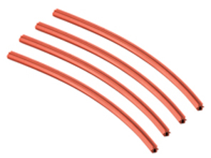 Oil tube heatshield seals, Set of 4. Porsche 914 - 022101559