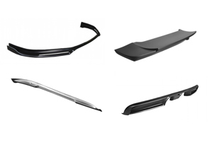 Kit aerodinámico Touring EVO (cuerpo ancho C4). Porsche 991.2 Carrera GTS - P991.42.8000, P991.42.1020, P991.40.2020, P991.42.3022, P991.42.3040