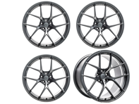 Titan 7 Forged T-S5 Split 5 Spoke Alloy Wheel Set 21" Satin Titanium. Porsche 9J1 Taycan - TS502195050513071ST, TS502111555513071ST
