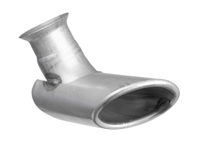 Auspuffendrohr. Porsche 996 >>2001 - 99611125155, 99611125154, 99611125255, 99611125254