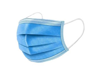 Masque facial jetable 3 couches - Boîte de 50, protection EPI - 700201