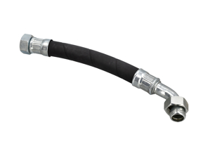 Intake / return pipe thermostat to front oil cooler. Porsche 911 - 91110736100, 91110736101 - 78965, HA DE 47 035