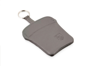Porsche Leather key pouch, CLASSIC GREY - PCG044100004YU, PCG044100016XL