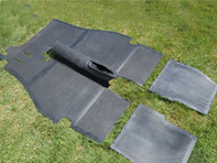 Rubber floor mats (Set of 5). Porsche 356 B T6 / 356 C