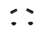 Door lock release button kit. Porsche 911 1965-68 - 90153161120, 90155549120 - DOR11.1.106, DOR11.1.107