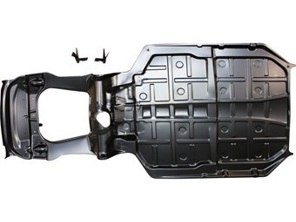 Sección de piso y tanque de combustible completa. Porsche 911 01/1963-07/1989 RHD Coches - 1683101600, 591100-0RHD, 591100, 91150105212, 91150105221, 91150105221GRV, 91150105224GRV, 91150105224, 90150105235, 90150105231, 90150105230, 91150105112GRV, 91150105112 - 1683101600