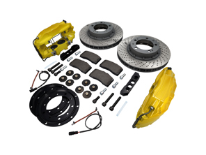 Bremssattel & Scheibe 'Big Yellows' Front Upgrade Kit für Porsche 911 - FVD351964499ALU