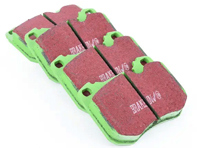 Pastillas de freno delanteras EBC GREEN. Porsche 924S 86-88 / 924 turbo 79-88 / 928 77-79 / 944 82-89 - DP2345