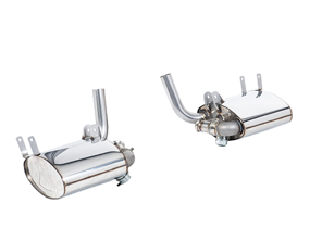 Milltek Sportuitlaat met klep voor Porsche Sportuitlaat (PSE). Porsche 996 Carrera 2 / 4 / Carrera 4S. - 99611198404, 99611198504, 00004420018, 99660512301, 7PP906270, 00004420019, 00004420021 - SSXPO183