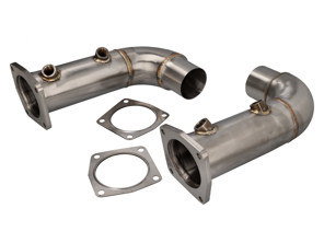 Tubi bypass catalizzatore di scarico Porsche 991.1 / 991.2 Turbo / Turbo S - 99711301030, 99711300930, 997113010AX, 997113009AX