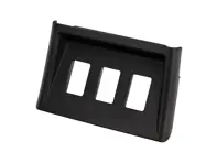 Mittelkonsolen-Schaltergehäuse, 3-Tasten-Typ. Porsche 993 - 99363207110, 99363207111, 99363207112, 99363207113, 99363207114, 99363207115, 99363207117, 99363207118, 99363207119, 99363207120