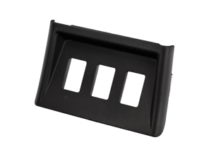 Caja de interruptores de consola central tipo 3 botones. Porsche 993 - 99363207110, 99363207111, 99363207112, 99363207113, 99363207114, 99363207115, 99363207117, 99363207118, 99363207119, 99363207120