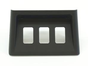 Caja de interruptores de consola central tipo 3 botones. Porsche 993 - 99363207110, 99363207111, 99363207112, 99363207113, 99363207114, 99363207115, 99363207117, 99363207118, 99363207119, 99363207120