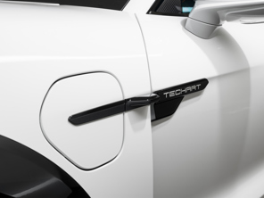 TechArt Trim Cover with TECHART logo. Porsche 9J1.1 / 9J1.2 Taycan - 09J.100.360.009 - 09J.100.360.009