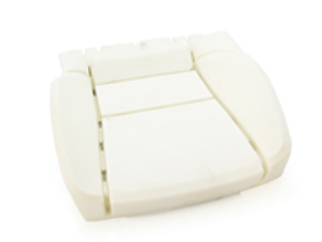 Seat foam chushion, bottom. Porsche 957 Cayenne - 95552152900, 95552153000