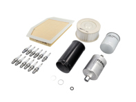 Motorserviceset - lucht-/brandstof-/oliefilters, bougies en meer - voor Porsche 993 Carrera/Carrera S/Carrera 4/Carrera 4S/Carrera RS 1994-1998 - 99320720102, 99320720103, 99310720300, 99310720302, 99310720303, 99310720305, 92811025304, 92811025307, 99311032700, 99311032701, 99357247900, 90012311830, 99917018390, 99310090100, 99970126940