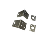 Set achterbumperbeugels. Porsche 914 - 91450306511 - PP334BB
