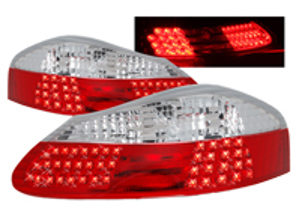 Intermitente trasero, Claro/Rojo con Leds. Porsche 986 Boxster - 1695300316