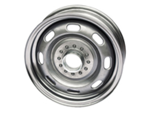 15 英寸 5.5J 钢制“仿制”车轮，原始饰面未涂漆保时捷 356