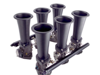 Fuel injection throttle body kit with air horns. Porsche 964 - TBK.PO.964.42.A, TBK.PO.964.48.A