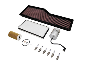Kit d'entretien moteur - Filtres à air/carburant/huile, bougies d'allumage et plus encore - pour Porsche 996-1 3.4L 1998-2001 - 99610722552, 99610722553, 99610731351, 0PB115499A, 99611025301, 90012310630, 99611013152, 99657221901, 99657221902, 99757121901, 99757121902, 99657121903, 99757121900, 99917020791