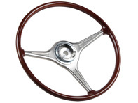 Lenkrad, Holzimitat, 420 mm. Porsche 356 B/C - 64434708405 - 121403-AK0, 1645500200