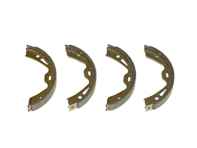 Handremschoenen (set van 4). Porsche 958 Cayenne / 971 / Taycan - 95835292500, 9Y0698533AA, 9Y0698533B, 9Y0698533AB, 10990.161.0, 9Y0698533E, PAB698533B, 9Y0698533A, 9Y0698533C, 9Y0698533D - 10990.161.0