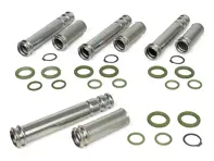 Tubi dell'olio pieghevoli, SET DA 4. Porsche 911 / 964 / 993 - 93010704001, 1613701400, 90110735101