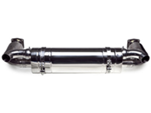 Sports exhaust silencer with catalytic converter Porsche 997.2 turbo and turbo S - TSPO997T10.004.AK