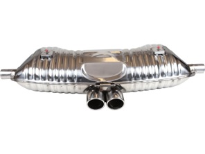 Silencieux d'échappement / Silencieux Sport OE Style. Avec homologation TÜV/CEE Porsche 986 Boxster - 98622094330S, 94.330S, 94330S, 1620605200, 99611112107, 99611114202, 99611115101, 99611115202, 99611114105, 99611112106 - 94.330S, 1620605200