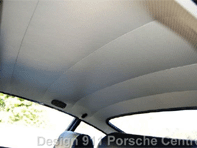 Roof head lining coupe, White. Porsche 911 1965-89 / 964 - 91155505515, 91155505515700, 91155505515600, 91155505515500, 91155505515400 - 2807127405, 2807110405, 1689500510, 1689500710