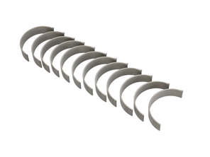 Big end conrod bearings. Porsche 993 / 996 Turbo - 99310314715, 9931031471, 71-3775/6 STD, 71-3775/6