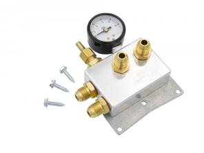 Fuel pressure control unit with AN-6 hose fittings. Porsche 911 - 1616002908, PM-O404-0