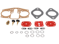 Solex 40PII split shaft Carburetor rebuild kit. Porsche 356 / 912 - 61610890202, 61610890203, 616-108-902-03, 1615150410, PCG10890200 - 1615150410
