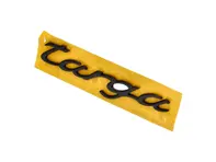 “TARGA” - 保时捷 991 (911) Targa 的黑色条形徽章 - 99155930700