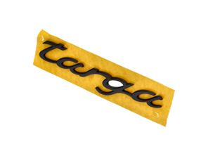 'TARGA' - Black Bar Badge for Porsche 991 (911) Targa - 99155930700